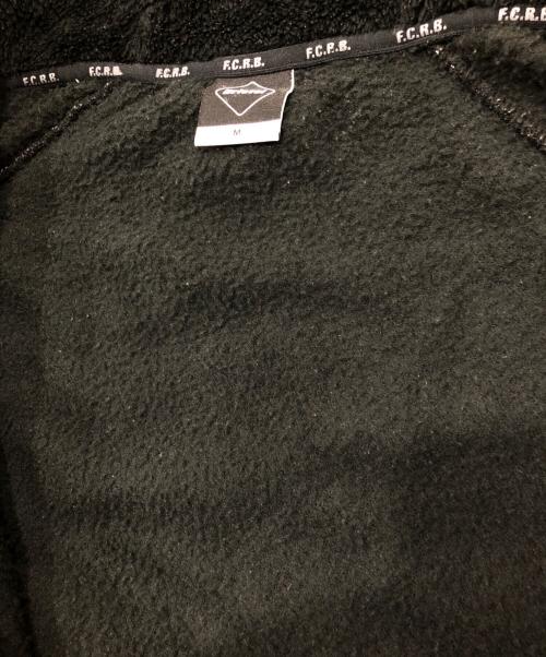 F.C.R.B.（エフシーレアルブリストル）F.C.R.B. (エフシーレアルブリストル) POLARTEC FLEECE HYBRID HOOD TOP ブラック×ネイビー サイズ:Ｍの古着・服飾アイテム