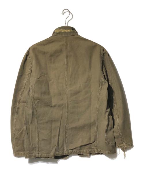 AU MOLINEL（オモリネル）AU MOLINEL (オモリネル) コットンカバオールジャケット ブラウン サイズ:不明の古着・服飾アイテム