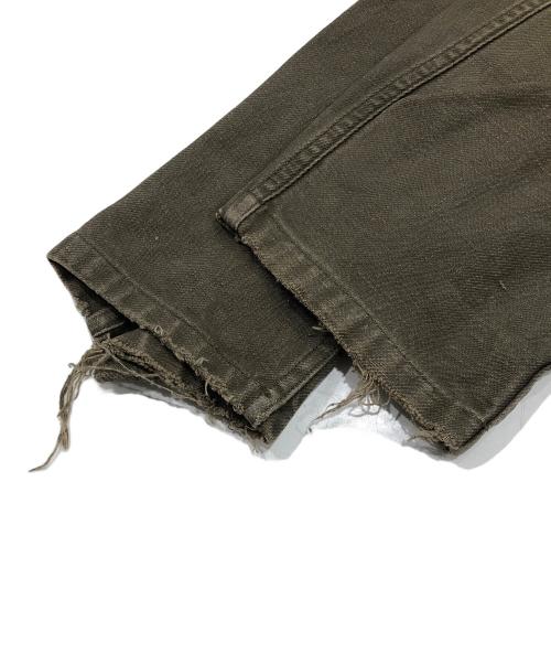 AU MOLINEL（オモリネル）AU MOLINEL (オモリネル) コットンカバオールジャケット ブラウン サイズ:不明の古着・服飾アイテム