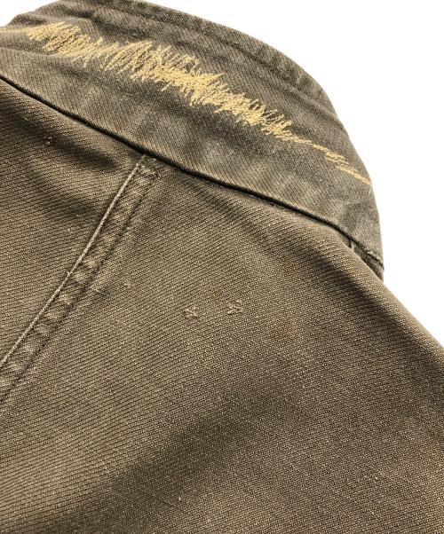 AU MOLINEL（オモリネル）AU MOLINEL (オモリネル) コットンカバオールジャケット ブラウン サイズ:不明の古着・服飾アイテム