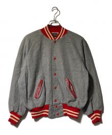 SPORTING GOODS FAUB&CRYMES INC CHARLOTTE×USED（スポーティング グッド×ユーズド）の古着「スタジャン」｜グレー