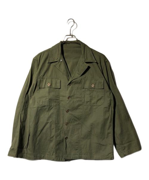 US ARMY（ユーエスアーミー）US ARMY (ユーエスアーミー) M-47 HBTジャケット オリーブ サイズ:Mの古着・服飾アイテム