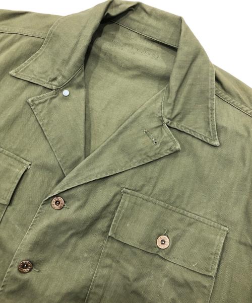 US ARMY（ユーエスアーミー）US ARMY (ユーエスアーミー) M-47 HBTジャケット オリーブ サイズ:Mの古着・服飾アイテム