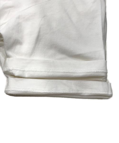 ISSEY MIYAKE MEN（イッセイミヤケメン）ISSEY MIYAKE MEN (イッセイミヤケメン) VネックTシャツ ホワイト サイズ:1の古着・服飾アイテム