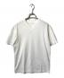 ISSEY MIYAKE MEN（イッセイミヤケメン）の古着「VネックTシャツ」｜ホワイト