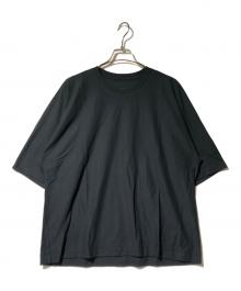 HOMME PLISSE ISSEY MIYAKE（オム プリッセ イッセイ ミヤケ）の古着「'RELEASE' T-SHIRT」｜ブラック