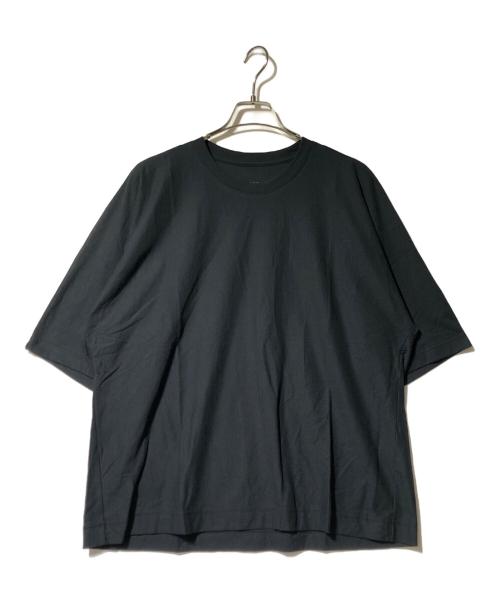 HOMME PLISSE ISSEY MIYAKE（オム プリッセ イッセイ ミヤケ）HOMME PLISSE ISSEY MIYAKE (オム プリッセ イッセイ ミヤケ) 'RELEASE' T-SHIRT ブラック サイズ:2の古着・服飾アイテム