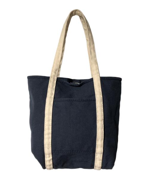 45R（フォーティファイブ・アール）45R (フォーティファイブ・アール) 4号帆布のトートバッグ(小) ブルーの古着・服飾アイテム