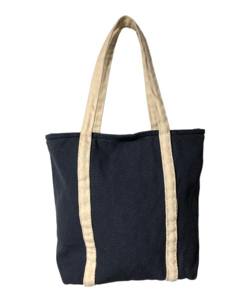 45R（フォーティファイブ・アール）45R (フォーティファイブ・アール) 4号帆布のトートバッグ(小) ブルーの古着・服飾アイテム