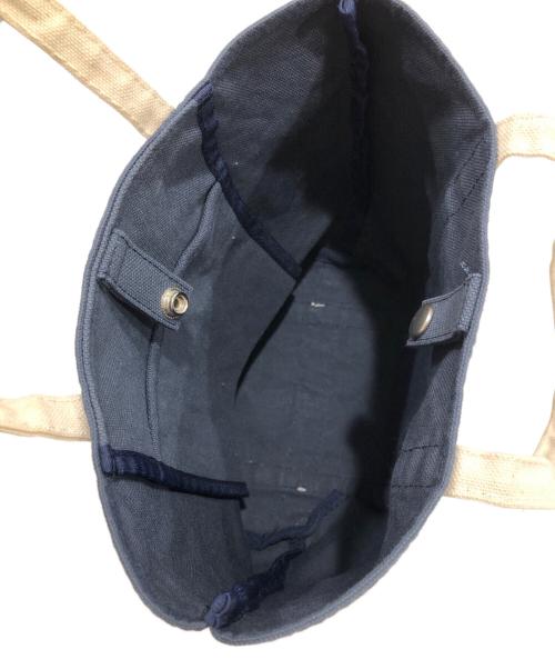 45R（フォーティファイブ・アール）45R (フォーティファイブ・アール) 4号帆布のトートバッグ(小) ブルーの古着・服飾アイテム