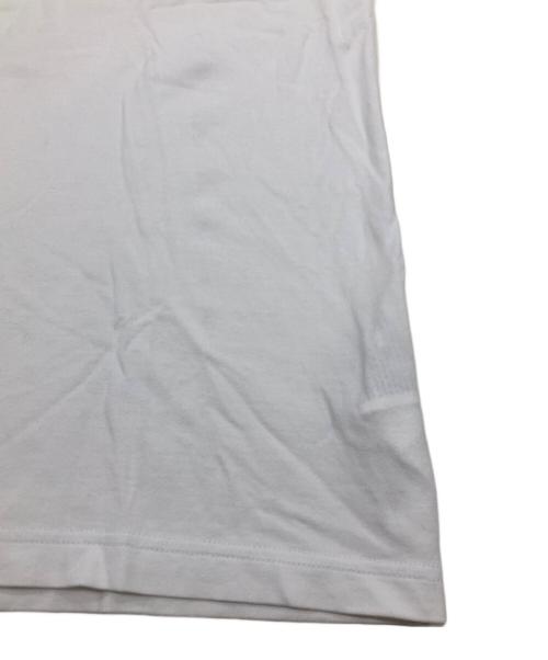 COMME des GARCONS HOMME（コムデギャルソン オム）COMME des GARCONS HOMME (コムデギャルソン オム) 綿天竺 ロゴプリント Tシャツ ホワイト サイズ:XLの古着・服飾アイテム
