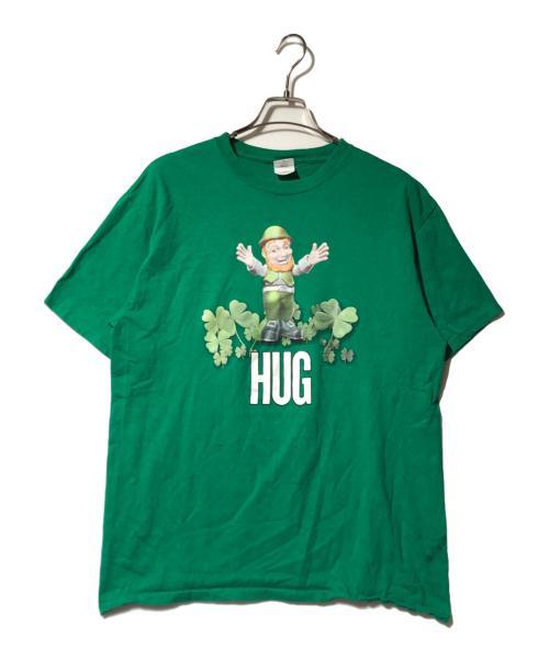 anvil（アンヴィル）anvil (アンヴィル) プリントTシャツ グリーン サイズ:Ｌの古着・服飾アイテム