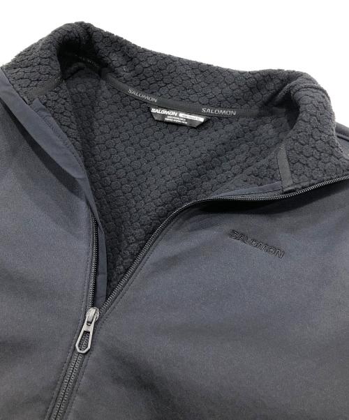 SALOMON（サロモン）SALOMON (サロモン) ハイネックジップアップジャケット ブラック サイズ:XLの古着・服飾アイテム