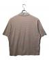 UNIVERSAL PRODUCTS. (ユニバーサルプロダクツ) MULTI BORDER S/S POLO オレンジ×グレー サイズ:3：5000円