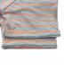 中古・古着 UNIVERSAL PRODUCTS. (ユニバーサルプロダクツ) MULTI BORDER S/S POLO オレンジ×グレー サイズ:3：5000円