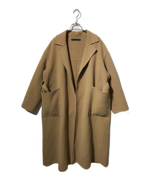 martinique（マルティニーク）martinique (マルティニーク) カシミア混コート ブラウン サイズ:FREEの古着・服飾アイテム