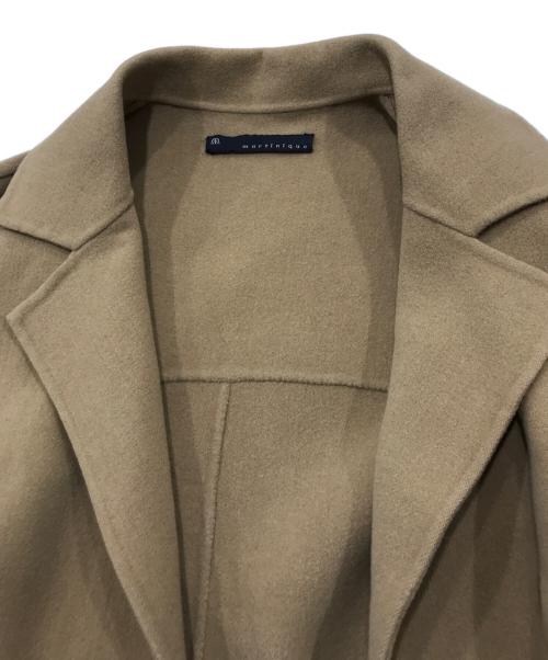 martinique（マルティニーク）martinique (マルティニーク) カシミア混コート ブラウン サイズ:FREEの古着・服飾アイテム