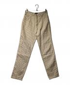 FENDIフェンディ）の古着「コットンリネンパンツ」｜ベージュ