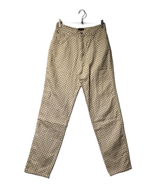 FENDI（フェンディ）FENDI (フェンディ) コットンリネンパンツ ベージュ サイズ:78.5cm（W31）の古着・服飾アイテム