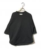 MARKAマーカ）の古着「7分丈カットソー/オーバーサイズカットソー」｜ブラック