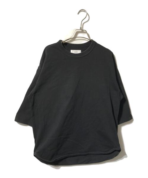 MARKA（マーカ）MARKA (マーカ) 7分丈カットソー/オーバーサイズカットソー ブラック サイズ:2の古着・服飾アイテム