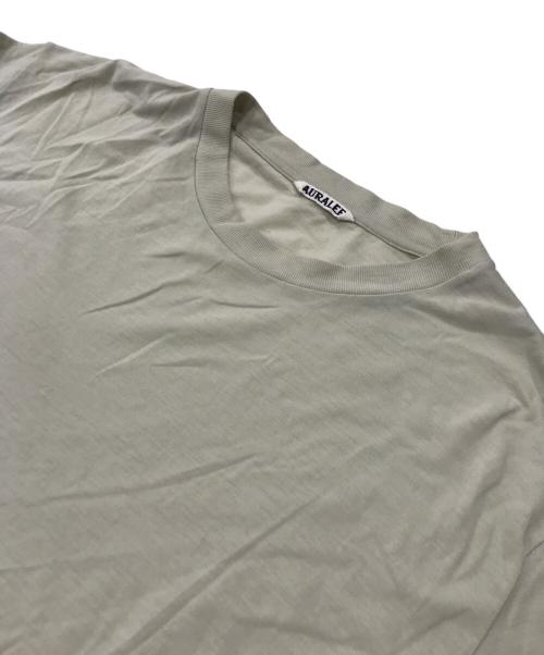 AURALEE（オーラリー）AURALEE (オーラリー) SUPER SOFT WOOL JERSEY TEE グリーン サイズ:3の古着・服飾アイテム