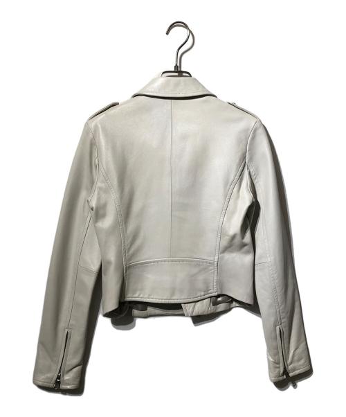 LOVELESS（ラブレス）LOVELESS (ラブレス) ダブルライダースジャケット ホワイト サイズ:34の古着・服飾アイテム
