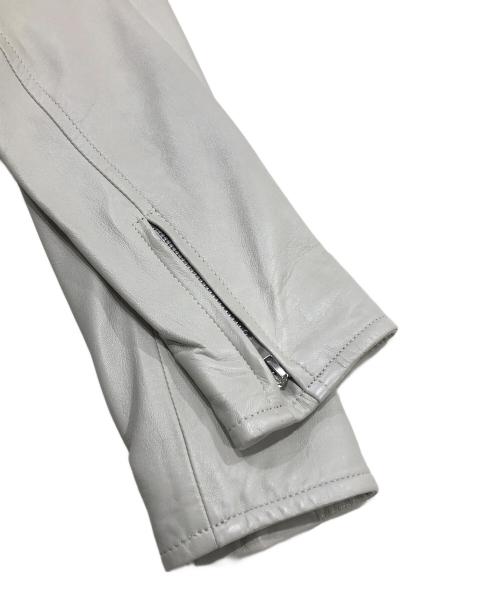 LOVELESS（ラブレス）LOVELESS (ラブレス) ダブルライダースジャケット ホワイト サイズ:34の古着・服飾アイテム