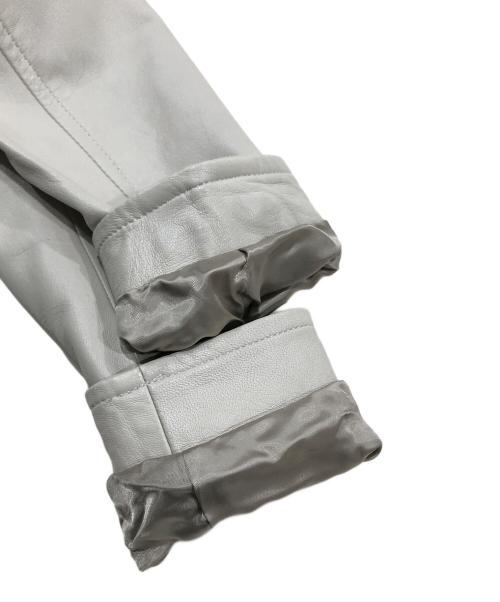 LOVELESS（ラブレス）LOVELESS (ラブレス) ダブルライダースジャケット ホワイト サイズ:34の古着・服飾アイテム