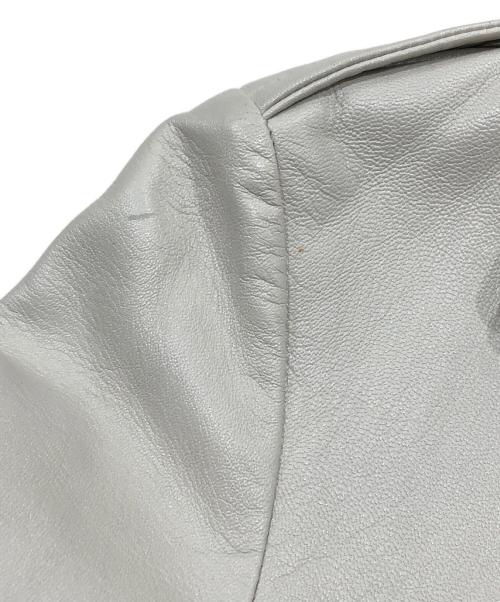 LOVELESS（ラブレス）LOVELESS (ラブレス) ダブルライダースジャケット ホワイト サイズ:34の古着・服飾アイテム