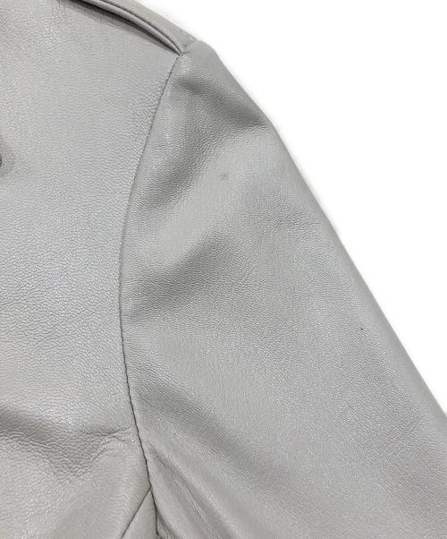 LOVELESS（ラブレス）LOVELESS (ラブレス) ダブルライダースジャケット ホワイト サイズ:34の古着・服飾アイテム