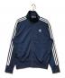 adidas（アディダス）の古着「トラックジャケット」｜ネイビー