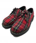 Dr.Martensドクターマーチン）の古着「タータンチェックレザーシューズ/STEART」｜レッド