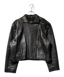 Limbach（リムバッハ）の古着「ライダースレザージャケット」｜ブラック