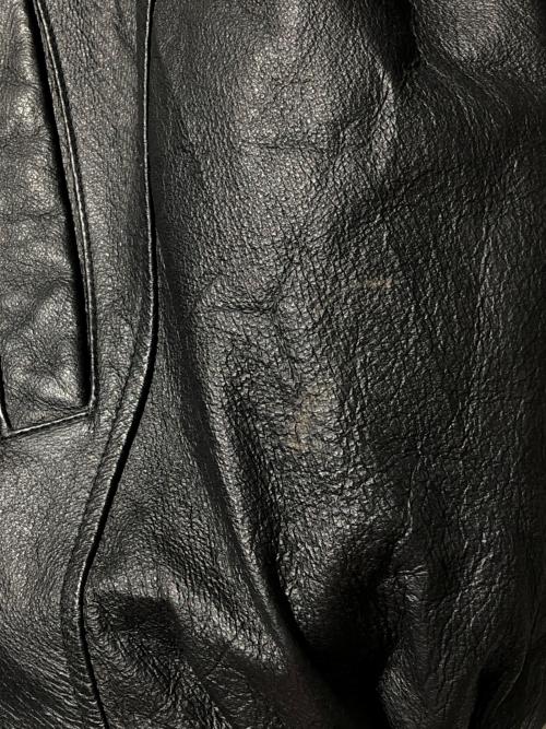 HIND（ハインド）HIND (ハインド) レザージャケット ブラック サイズ:記載なしの古着・服飾アイテム