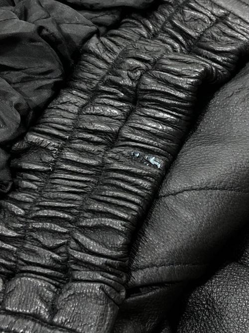 HIND（ハインド）HIND (ハインド) レザージャケット ブラック サイズ:記載なしの古着・服飾アイテム