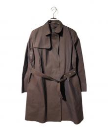 icB×MACKINTOSH（アイシービー×マッキントッシュ）の古着「ゴム引きバルマカンコート」｜ブラウン