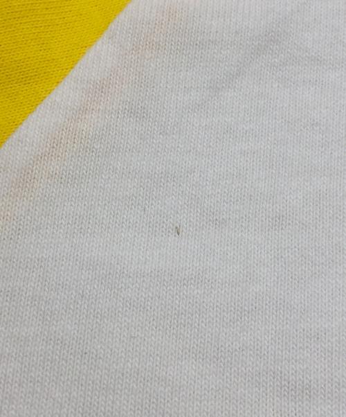 KENZO（ケンゾー）KENZO (ケンゾー) プリントTシャツ ホワイト×イエロー サイズ:Sの古着・服飾アイテム