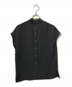 theory luxeセオリーリュクス）の古着「MARVINE KARRA/ウォッシャブルブラウス」｜ブラック