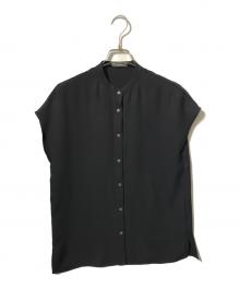 theory luxe（セオリーリュクス）の古着「MARVINE KARRA/ウォッシャブルブラウス」｜ブラック