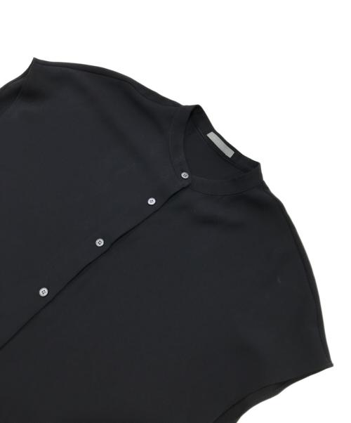 theory luxe（セオリーリュクス）theory luxe (セオリーリュクス) MARVINE KARRA/ウォッシャブルブラウス ブラック サイズ:38の古着・服飾アイテム
