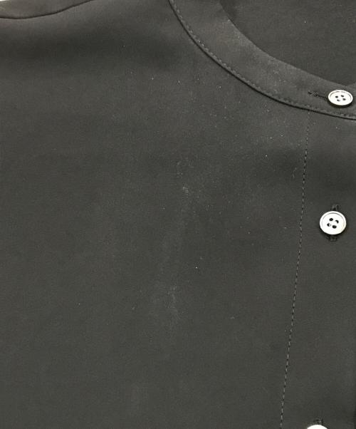 theory luxe（セオリーリュクス）theory luxe (セオリーリュクス) MARVINE KARRA/ウォッシャブルブラウス ブラック サイズ:38の古着・服飾アイテム