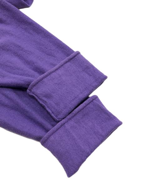 STONE ISLAND（ストーンアイランド）STONE ISLAND (ストーンアイランド) ニットジップパーカー パープル サイズ:Mの古着・服飾アイテム