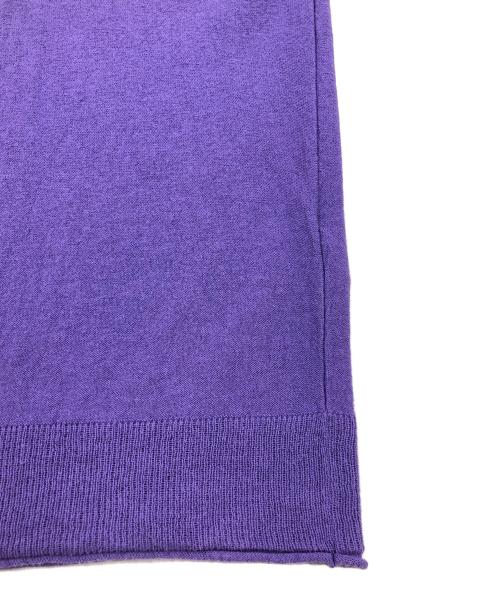 STONE ISLAND（ストーンアイランド）STONE ISLAND (ストーンアイランド) ニットジップパーカー パープル サイズ:Mの古着・服飾アイテム