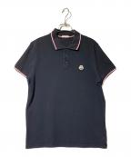 MONCLERモンクレール）の古着「ポロシャツ」｜ネイビー