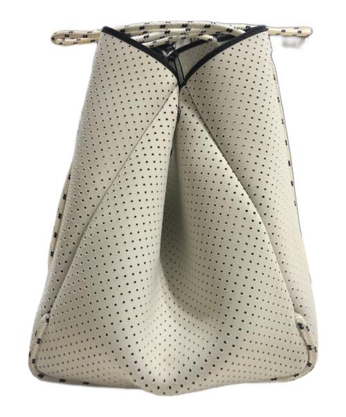 STATE OF ESCAPE（ステイトオブエスケープ）STATE OF ESCAPE (ステイトオブエスケープ) フライングソロ パンチングトートバッグ ホワイトの古着・服飾アイテム