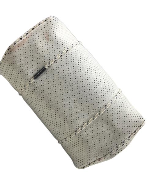 STATE OF ESCAPE（ステイトオブエスケープ）STATE OF ESCAPE (ステイトオブエスケープ) フライングソロ パンチングトートバッグ ホワイトの古着・服飾アイテム