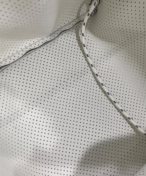 STATE OF ESCAPE（ステイトオブエスケープ）STATE OF ESCAPE (ステイトオブエスケープ) フライングソロ パンチングトートバッグ ホワイトの古着・服飾アイテム