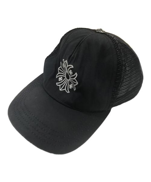CHROME HEARTS（クロムハーツ）CHROME HEARTS (クロムハーツ) TRUCKER CAP ブラックの古着・服飾アイテム