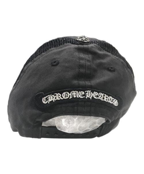 CHROME HEARTS（クロムハーツ）CHROME HEARTS (クロムハーツ) TRUCKER CAP ブラックの古着・服飾アイテム